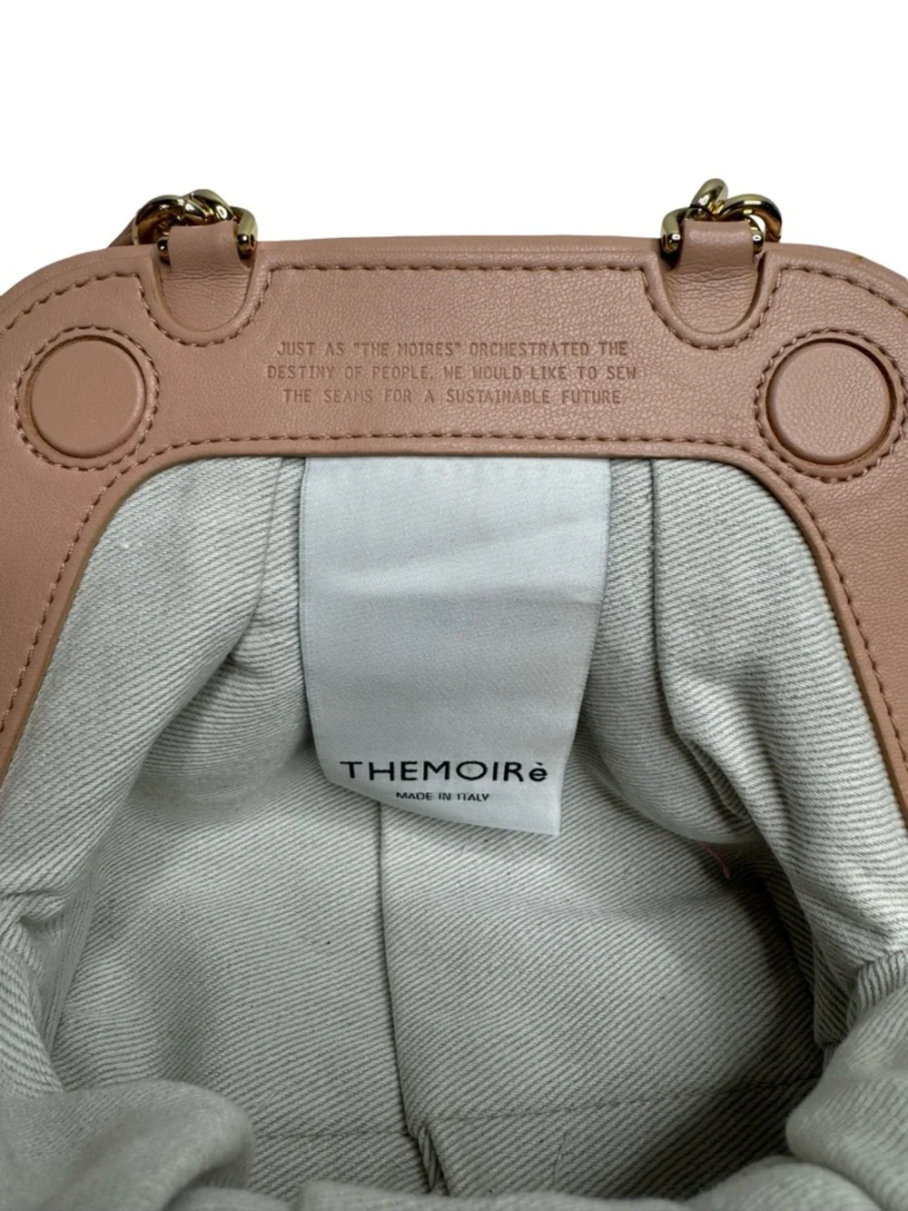 TheMoire | Gea Stones Faux-Leather Clutch Bag - Picture 6 of 11